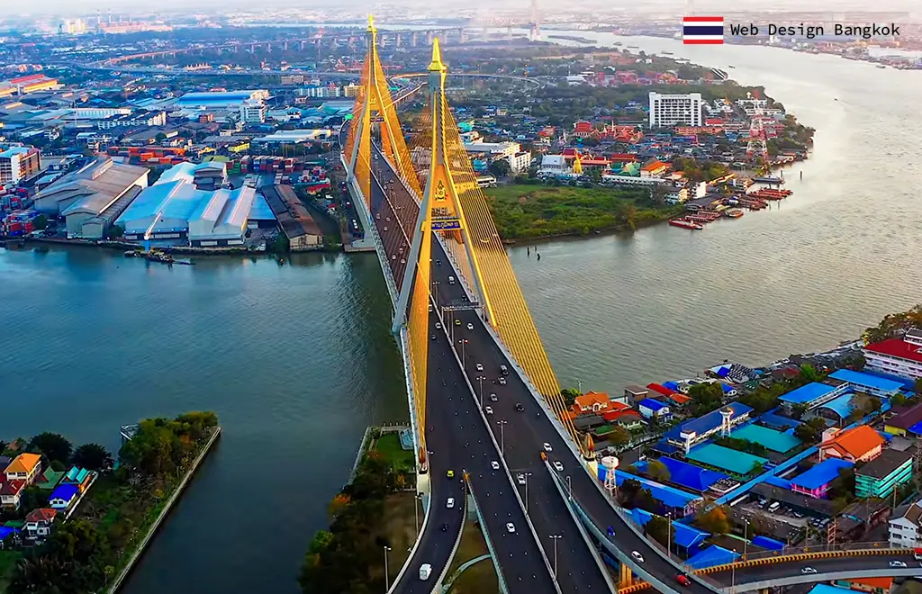 Golden bridge web design thailand pricing gap bangkok