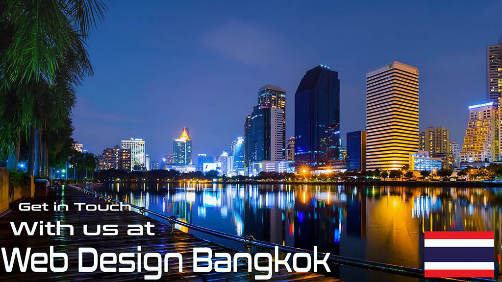 Website design and development Bangkok Thailand get in touch